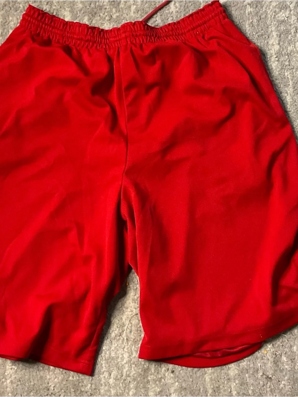 Men’s Red Athletic Shorts